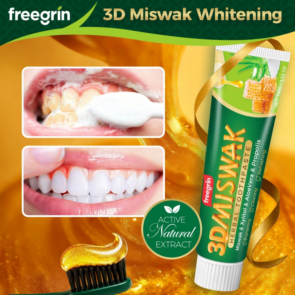 Teeth Whitening Bleach - Блестящая зубная паста Sweet Honey для