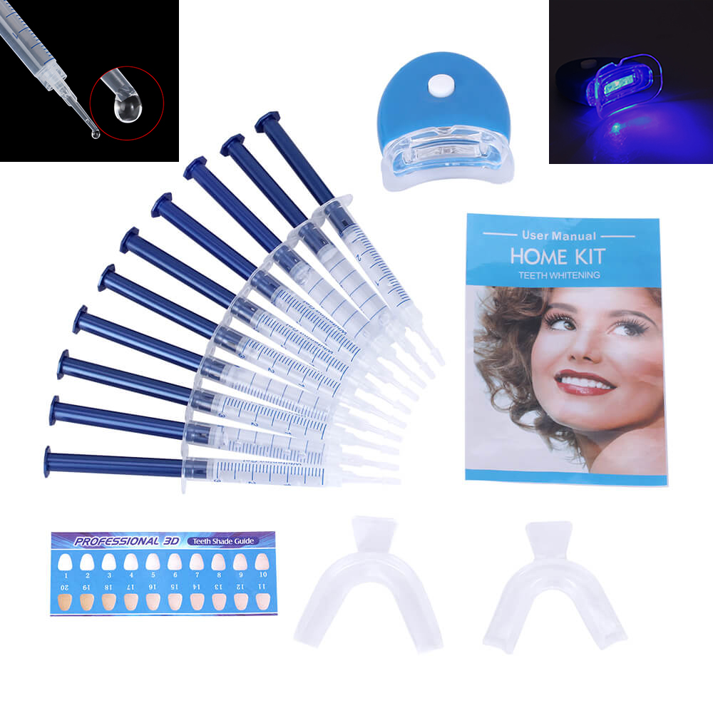 Teeth Whitening Essence - 1 комплект, отбеливание зубов, 44% перекись,