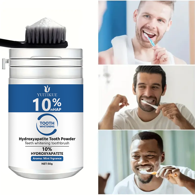 YUTIKUE 10% nHAP Зубной порошо – обзор и цена Teeth Whitening Bleach