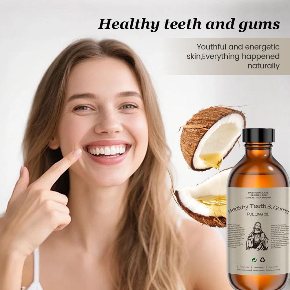 Безалкогольное кокосово-мятное – обзор и цена Teeth Whitening Oil Pulling