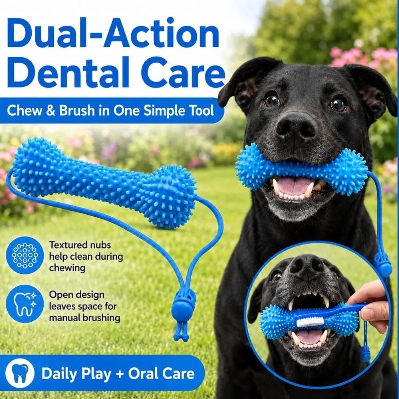 Многоразовая жевательная игруш – обзор и цена Teeth Whitening Brush