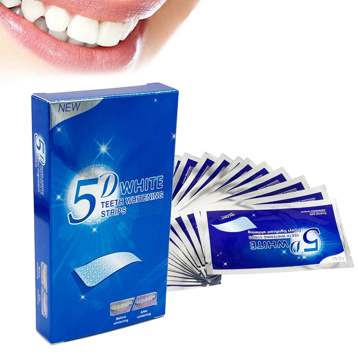 Отбеливающие полоски для зубов – обзор и цена Teeth Whitening Hydrogen Peroxide