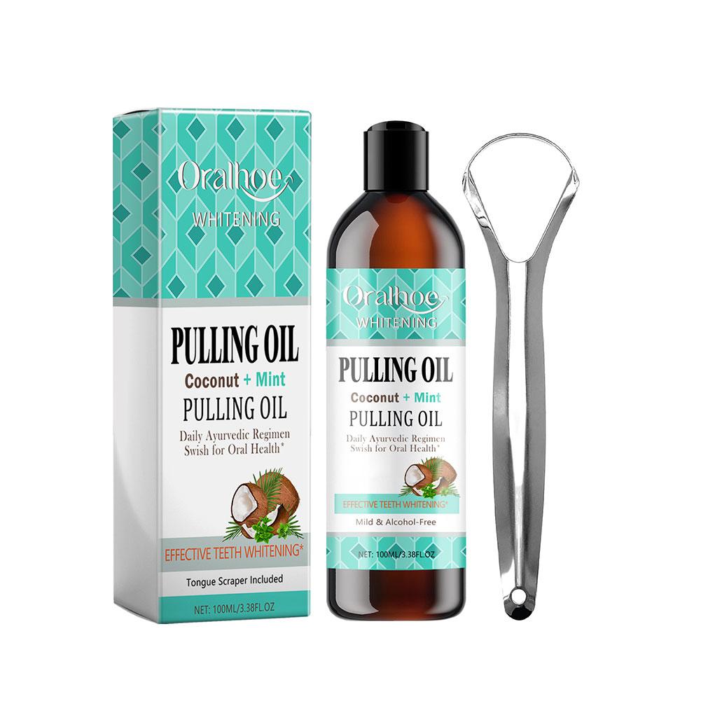 Кокосово-мятный ополаскиватель – обзор и цена Teeth Whitening Oil Pulling