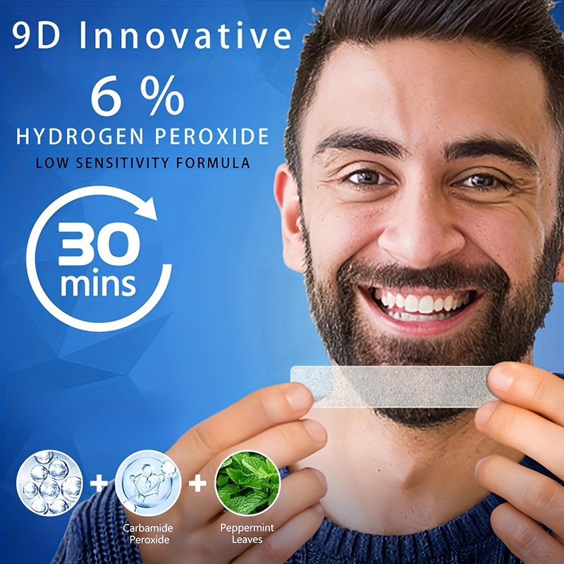 21 пара 9D белых полосок для о – обзор и цена Teeth Whitening Essence