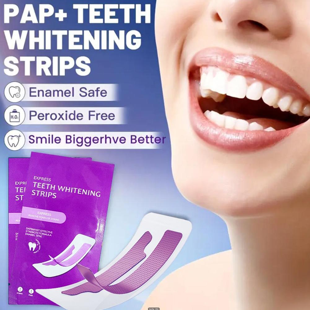 Фиолетовые полоски для отбелив – обзор и цена Teeth Whitening In Office
