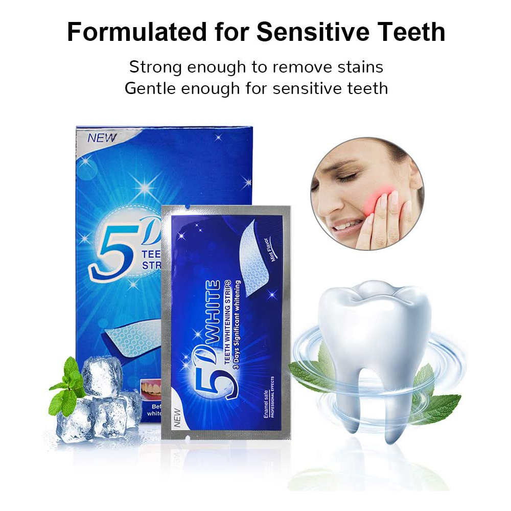 5D-полоски для отбеливания зуб – обзор и цена Teeth Whitening Essence