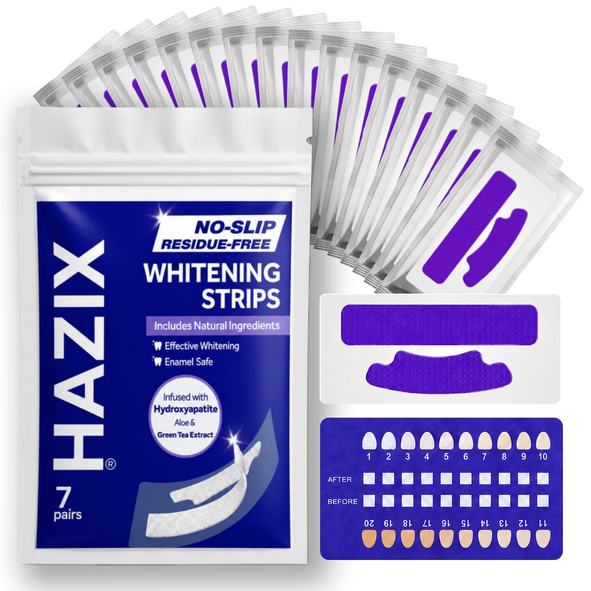 Отбеливающие полоски для зубов – обзор и цена Teeth Whitening Oil Pulling